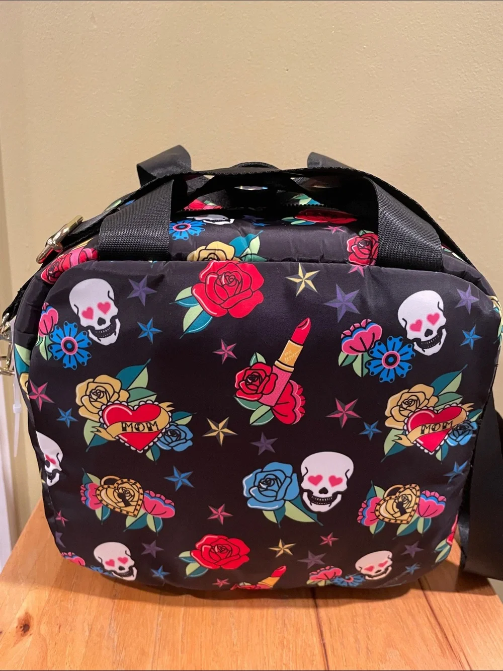 Betsey Johnson Dia de Los Muertos Insulated Lunch Tote NWT